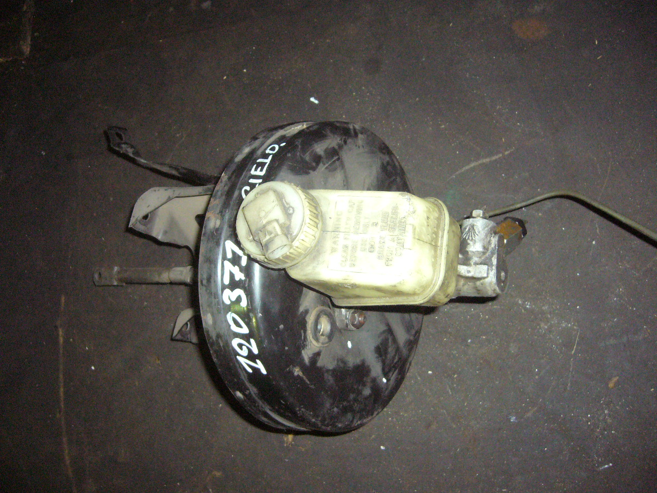 Вакуумный усилитель тормозов и главный тормозной цилиндр на Daewoo Nexia