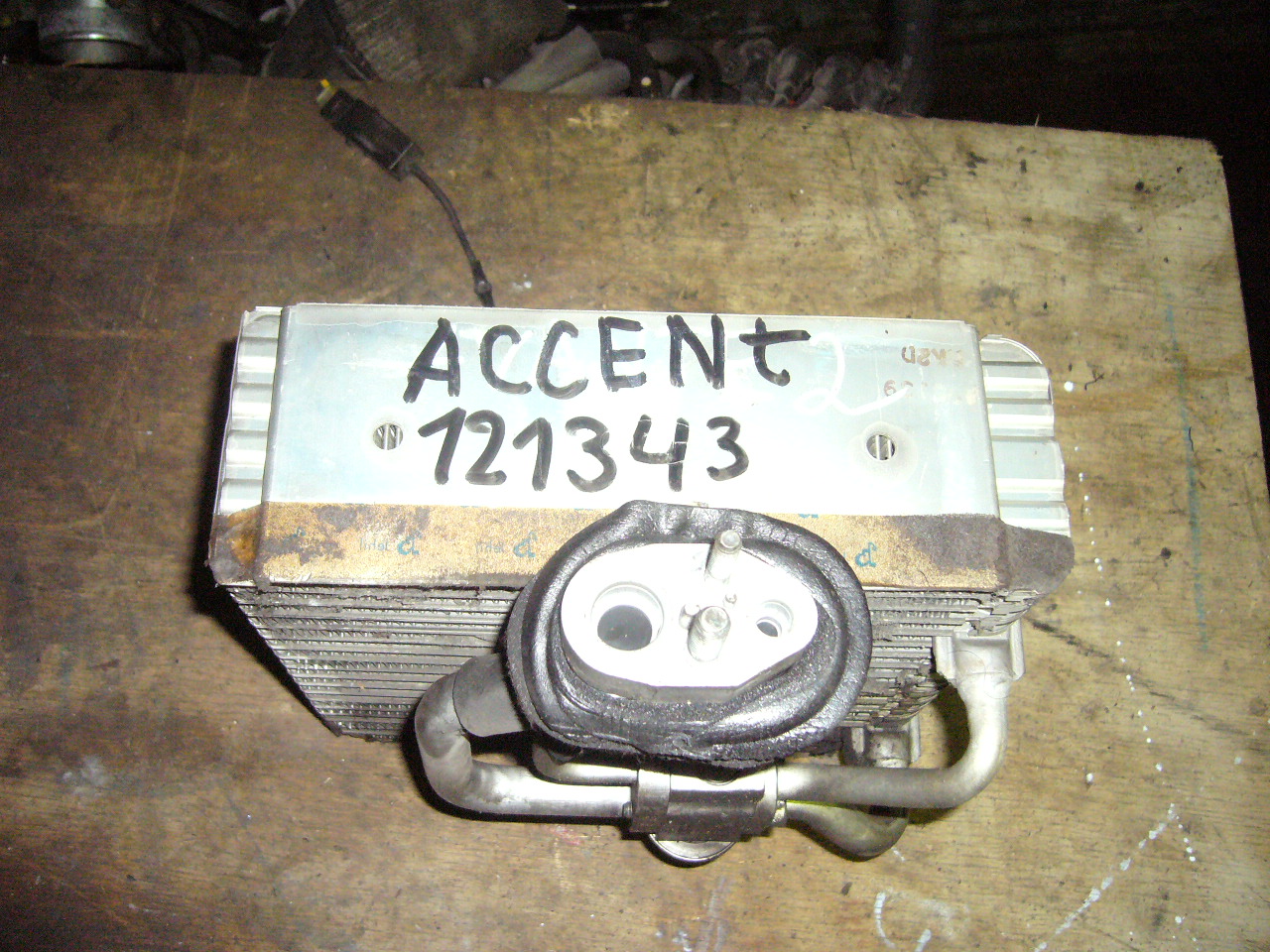 Радиатор кондиционера, салонный на Hyundai Accent