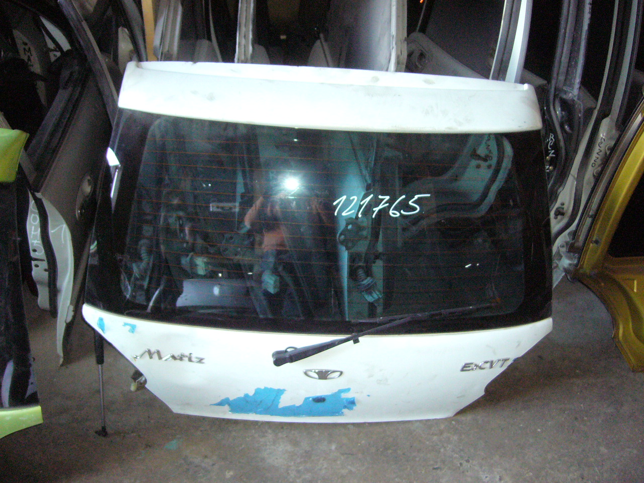 крышка багажника со стеклом на Daewoo Matiz