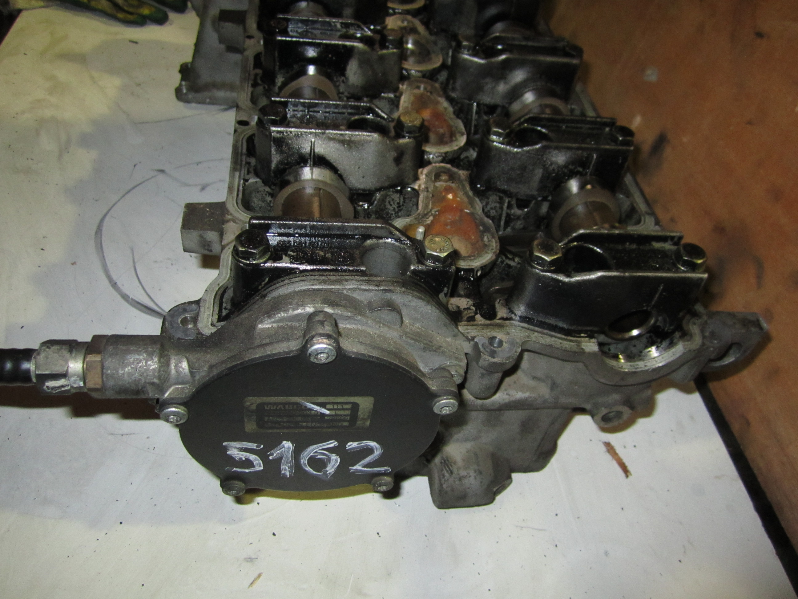 Головка блока цилиндров двигателя (ГБЦ) : D20DT на SsangYong Kyron