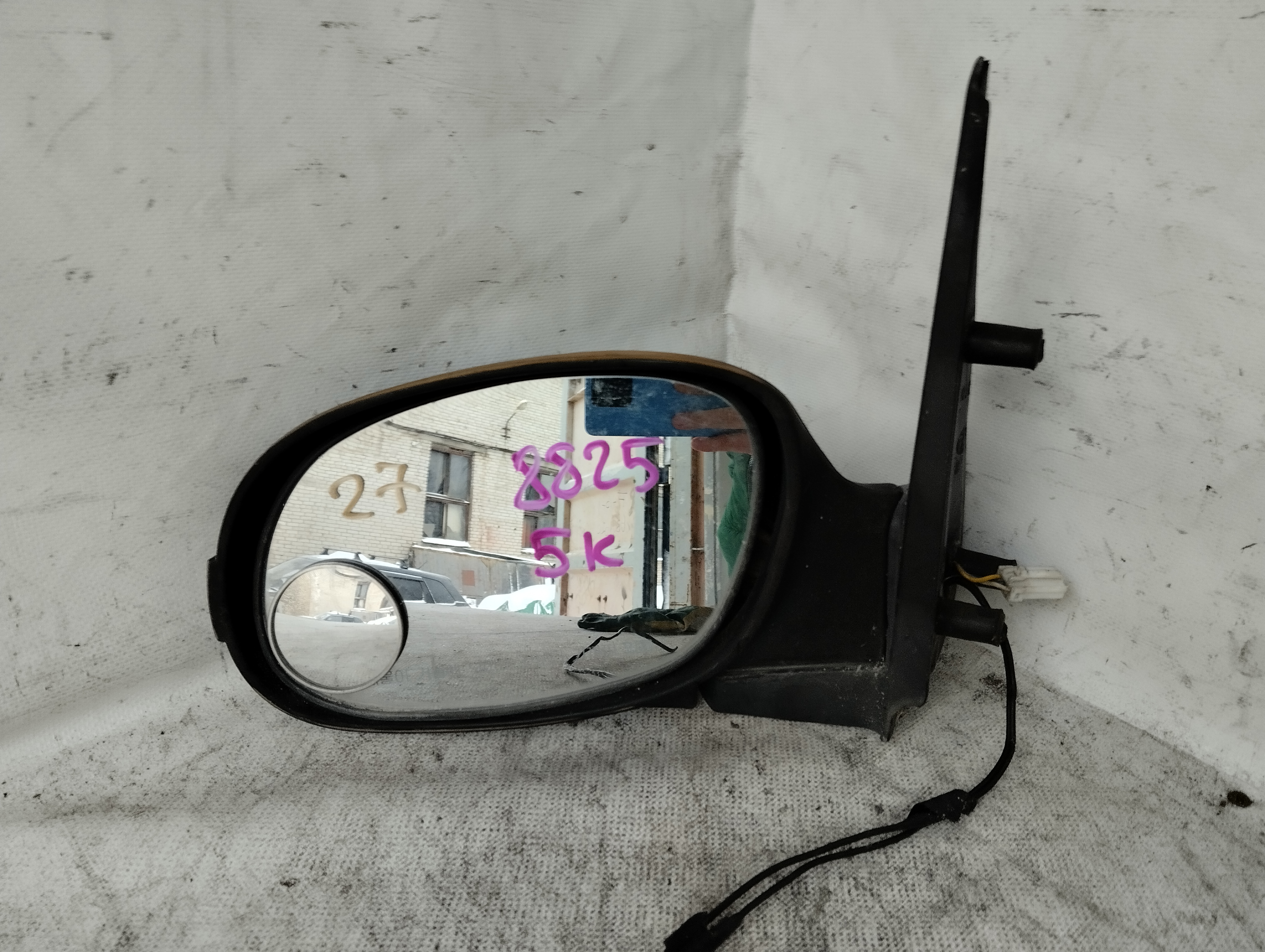 Зеркало левое электрическое на 5 контактов на SsangYong Korando